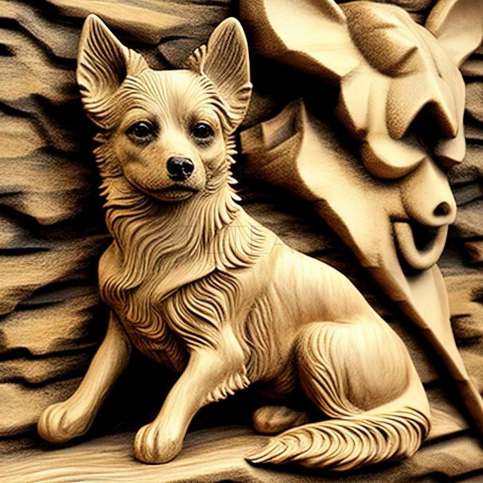 3D model Small Belgian Dogs dog (STL)